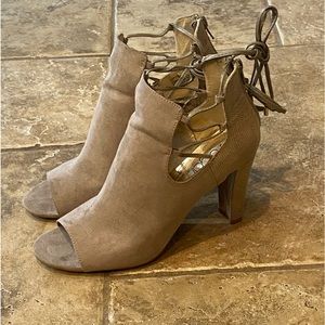 Sugar lace up booties size 10